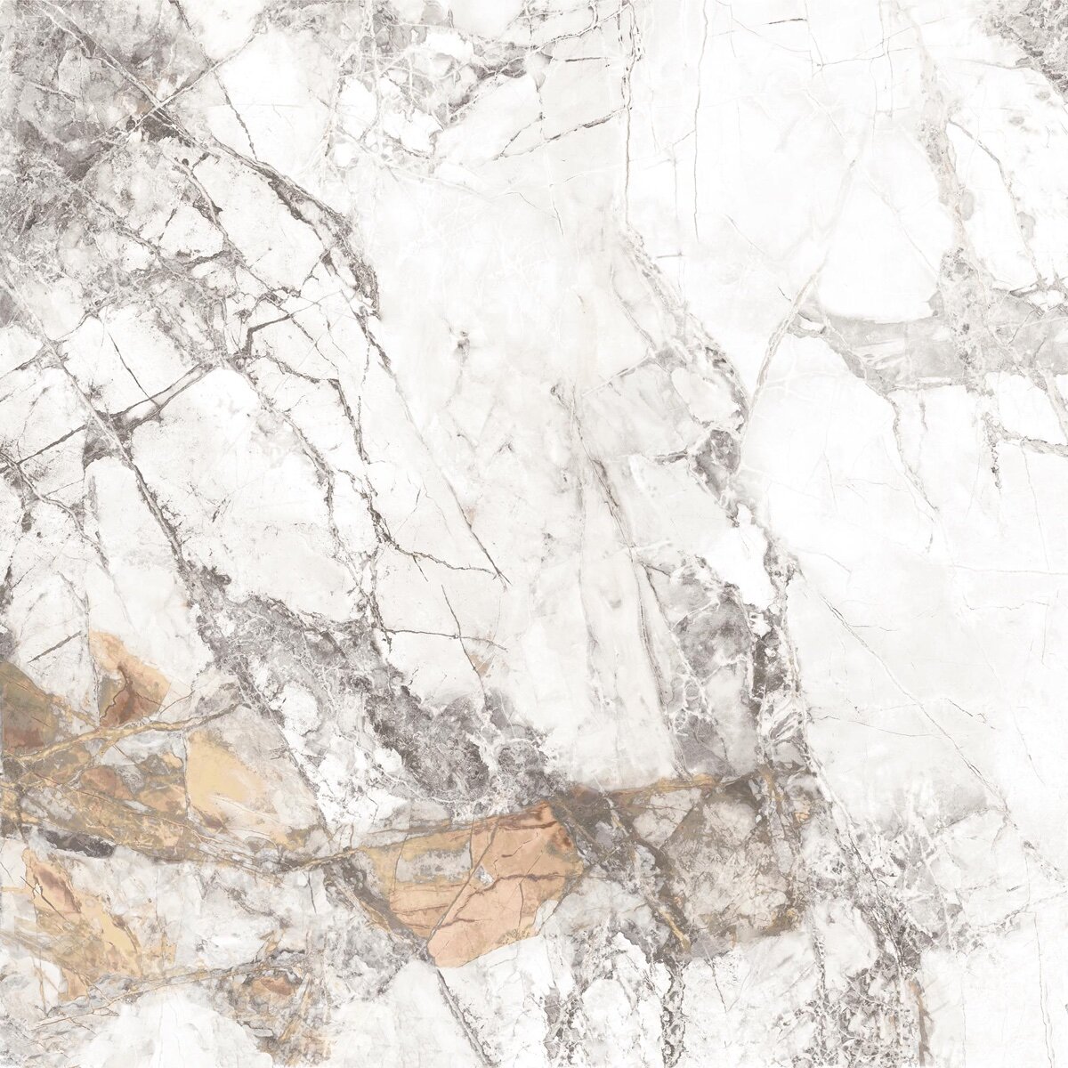 Topas Marble White Gold 60x60 cm